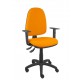 Silla Ayna S bali naranja con brazos regulables